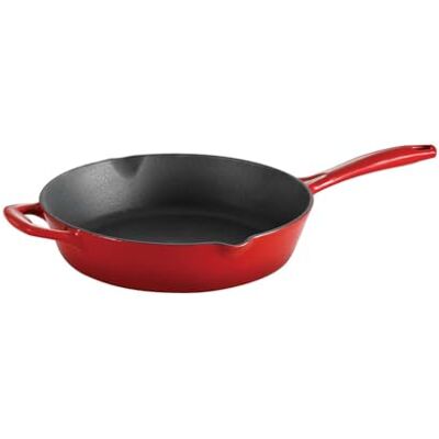 Tramontina emaljerad gjutjärnspanna, 30 cm, graderad kobolt 10-inch Gradated Red Tramontina emaljerad gjutjärnspanna, 30 cm, graderad kobolt 10-inch Gradated Red