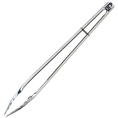 KitchenCraft stora mattänger i rostfritt stål, 4 cm (15,5 tum), silver KitchenCraft stora mattänger i rostfritt stål, 4 cm (15,5 tum), silver