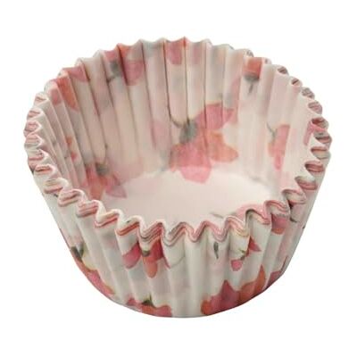 Dr. Oetker Mini pappersbakformar – 96 stycken färgglada och belagda formar med blommotiv för cupcakes och muffins, värmebeständiga upp till 220 °C Dr. Oetker Mini pappersbakformar – 96 stycken färgglada och belagda formar med blommotiv för cupcakes och muffins, värmebeständiga upp till 220 °C