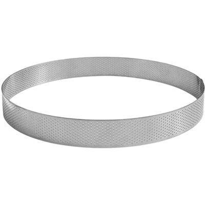 Gobel - Cercle à Tart Perforé Inox 220x35 - 220 mm - Tårt-ring Gobel - Cercle à Tart Perforé Inox 220x35 - 220 mm - Tårt-ring