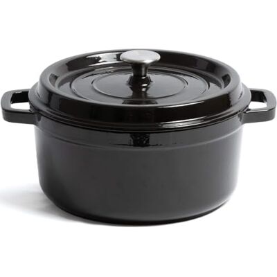 Blackwell emaljerad gjutjärnsgryta - 28cm, 6,7L - Alla värmekällor Blackwell emaljerad gjutjärnsgryta - 28cm, 6,7L - Alla värmekällor