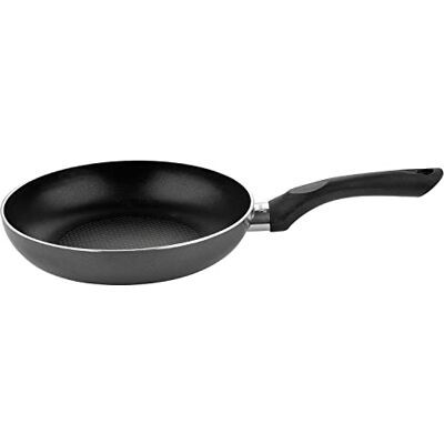 Florina Stekpanna Aluminium MAJA I 22 cm Diameter I Induktionspanna I Universalpanna med Non-stick Beläggning I Lämplig för Induktionshäll, Gasspis och Elspis (Svart) Florina Stekpanna Aluminium MAJA I 22 cm Diameter I Induktionspanna I Universalpanna med Non-stick Beläggning I Lämplig för Induktionshäll, Gasspis och Elspis (Svart)
