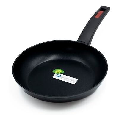Zanetti Evolution stekpanna, induktionspanna, 32 cm diameter, non-stick botten, för alla våningar bakning, diameter 32 cm, svart Zanetti Evolution stekpanna, induktionspanna, 32 cm diameter, non-stick botten, för alla våningar bakning, diameter 32 cm, svart