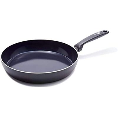 GreenPan , Torino keramisk non-stick stekpanna med lock Ø24 cm, Svart GreenPan , Torino keramisk non-stick stekpanna med lock Ø24 cm, Svart