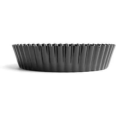 Vogue non-stick djup räfflad quiche burk 6 x 25 cm kolstål bakpanna form bricka Vogue non-stick djup räfflad quiche burk 6 x 25 cm kolstål bakpanna form bricka