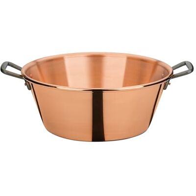 Spring Vår sylt kruka CULINOX Kokkärl av koppar utmärkt värmeledning konservering av sylt och gelé Ø 40 cm väggtjocklek 1,7 mm innehåll 12 L Höjd 16,5 cm Spring Vår sylt kruka CULINOX Kokkärl av koppar utmärkt värmeledning konservering av sylt och gelé Ø 40 cm väggtjocklek 1,7 mm innehåll 12 L Höjd 16,5 cm