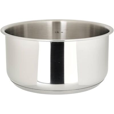 Sitram 715013 Avtagbar stekpanna i rostfritt stål i rostfritt stål sortiment Ø 18 cm H 9 cm med märkning liter alla spisar inklusive induktion säljs utan handtag Sitram 715013 Avtagbar stekpanna i rostfritt stål i rostfritt stål sortiment Ø 18 cm H 9 cm med märkning liter alla spisar inklusive induktion säljs utan handtag