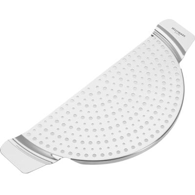 Westmark Avhällningshjälpmedel med handtag, av rostfritt stål, för kokkärl med Ø upp till 26 cm, silver, 16392260 Westmark Avhällningshjälpmedel med handtag, av rostfritt stål, för kokkärl med Ø upp till 26 cm, silver, 16392260