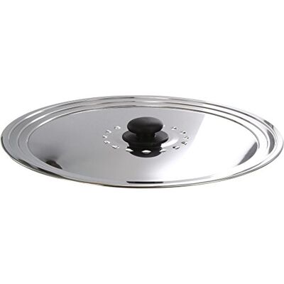 Baumalu 342722 Rostfritt stål Ånghålslock ø32 cm Baumalu 342722 Rostfritt stål Ånghålslock ø32 cm