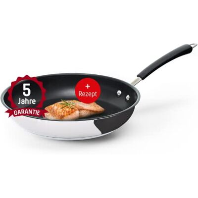 Coolinato Rostat Stål Stekpanna - Ø 28cm Hållbar Non-Stick Coolinato Rostat Stål Stekpanna - Ø 28cm Hållbar Non-Stick