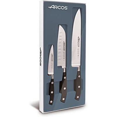 Arcos knivsats, rostfritt stål 45 x 20 x 5 cm svart Arcos knivsats, rostfritt stål 45 x 20 x 5 cm svart