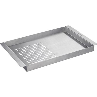 Westmark Grillbricka 2 i 1 – mångsidig grillbricka för tillagning av olika grillade rätter med och utan perforering – rostfritt stål Westmark Grillbricka 2 i 1 – mångsidig grillbricka för tillagning av olika grillade rätter med och utan perforering – rostfritt stål