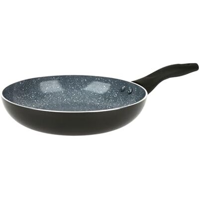 Crealys 529578 AUTAN aluminiumstekpanna Ø 32 cm H 6 cm hälsosam keramisk steneffekt non-stick-beläggning grå färg värmebeständigt silikonhandtag alla spisar inklusive induktion Crealys 529578 AUTAN aluminiumstekpanna Ø 32 cm H 6 cm hälsosam keramisk steneffekt non-stick-beläggning grå färg värmebeständigt silikonhandtag alla spisar inklusive induktion