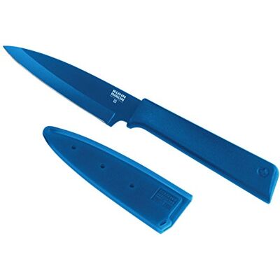 KUHN RIKON 26603 Colori+ Non-Stick skalkniv, blå, rostfritt stål KUHN RIKON 26603 Colori+ Non-Stick skalkniv, blå, rostfritt stål