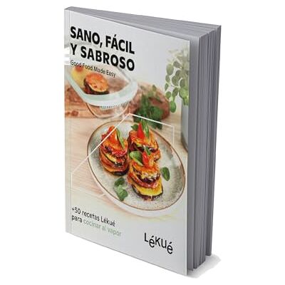 Lékué Receptbok ångväska. Hälsosam lätt och välsmakande Lékué Receptbok ångväska. Hälsosam lätt och välsmakande
