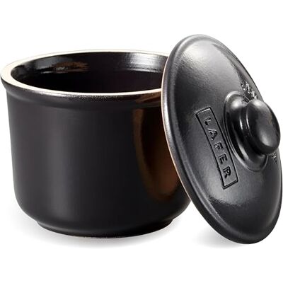 Römertopf Römerkruka BBQ eldkruka keramisk gryta med lock ø 12,5 (H): 13,0 cm Römertopf Römerkruka BBQ eldkruka keramisk gryta med lock ø 12,5 (H): 13,0 cm
