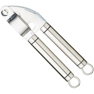 KitchenCraft Professional Vitlökspress, Rostfritt stål, Silverfärgad, 20,5 cm KitchenCraft Professional Vitlökspress, Rostfritt stål, Silverfärgad, 20,5 cm