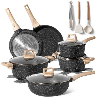 Just Perfecto JL-788 3-delat marmorinnduktionsset - Köksredskap Just Perfecto JL-788 3-delat marmorinnduktionsset - Köksredskap
