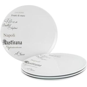 CreaTable Europa Pizzatallrikssats - Grå CreaTable Europa Pizzatallrikssats - Grå