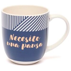 Dräger Mugg - Necesito una pausa - Keramikmugg med guldinskrift Dräger Mugg - Necesito una pausa - Keramikmugg med guldinskrift