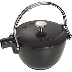 STAUB 1004030 Tekanna, Gjutjärn, Svart, 1,15 l