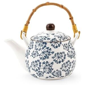 H&H Seta Tekanna - Porcelain, Bambuhandtag, Dekorativ H&H Seta Tekanna - Porcelain, Bambuhandtag, Dekorativ