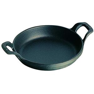 STAUB rund miniskål i gjutjärn, svart, 12 cm
