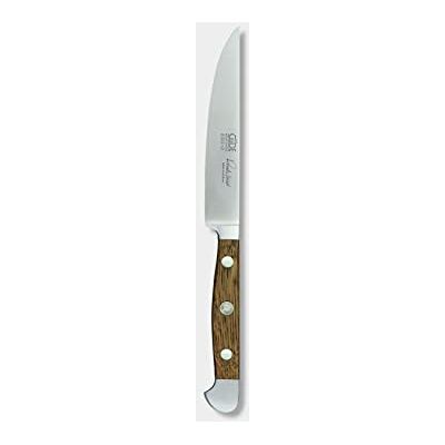 Güde Solingen Porterhouse Stekkniv Smidig smidd, 12 cm, fat ek trä, ALPHA-FASSEICHE double bolster, Handgjord Tyskland Güde Solingen Porterhouse Stekkniv Smidig smidd, 12 cm, fat ek trä, ALPHA-FASSEICHE double bolster, Handgjord Tyskland