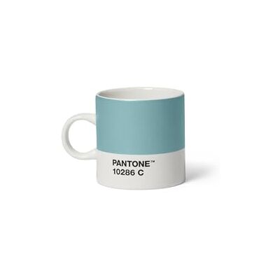 Pantone Espressokopp i porslin, tjockväggig, diskmaskinssäker, 120 ml, Ice Blue 10286 Pantone Espressokopp i porslin, tjockväggig, diskmaskinssäker, 120 ml, Ice Blue 10286