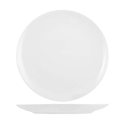 H&H 832529 mattallrik, New Bone China, 27 cm, 12 stycken H&H 832529 mattallrik, New Bone China, 27 cm, 12 stycken
