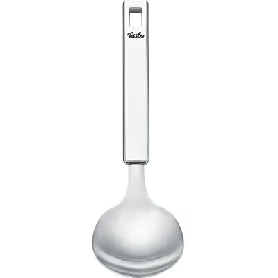 Fissler Original Profi kollektion/rostfritt stål rissked stor matsked, premium kökshjälp för portionering och servering Fissler Original Profi kollektion/rostfritt stål rissked stor matsked, premium kökshjälp för portionering och servering