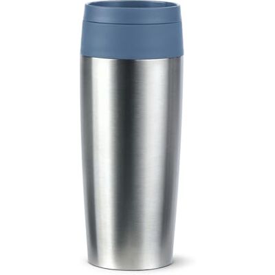 EMSA Travel Mug Eco isoleringskopp, 0,36 l, bekväm skruvlock, snabbpressning, ekologisk design, 100% tät, håller dryckerna varma i 4 timmar och svala, 360° allsidig dryckesöppning, rostfritt EMSA Travel Mug Eco isoleringskopp, 0,36 l, bekväm skruvlock, snabbpressning, ekologisk design, 100% tät, håller dryckerna varma i 4 timmar och svala, 360° allsidig dryckesöppning, rostfritt