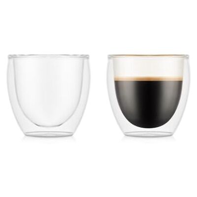 Bodum Pavina Dubbelväggs Espressoglas Set - Glasset Bodum Pavina Dubbelväggs Espressoglas Set - Glasset