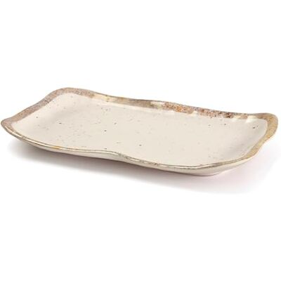 PRENDELUZ Melamin Earth rektangulär bricka 29 x 17,5 x 3 cm. Designad för: servering av mat och daglig användning i kök eller bord. PRENDELUZ Melamin Earth rektangulär bricka 29 x 17,5 x 3 cm. Designad för: servering av mat och daglig användning i kök eller bord.