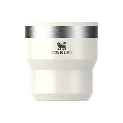 Stanley 1913 Stay-Hot Stapelbar Mugg 0.29L Resemugg Håller Drycker Kalla I 2.5 Timmar Termomugg I Rostfritt Stål Staplas Oändligt Dubbelväggig Vakuumisolering Tål Maskindisk Cream Stanley 1913 Stay-Hot Stapelbar Mugg 0.29L Resemugg Håller Drycker Kalla I 2.5 Timmar Termomugg I Rostfritt Stål Staplas Oändligt Dubbelväggig Vakuumisolering Tål Maskindisk Cream