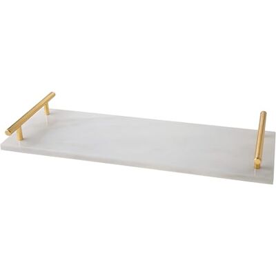 Cosy&Trendy - Marmord Tray - Guldhandtag Cosy&Trendy - Marmord Tray - Guldhandtag