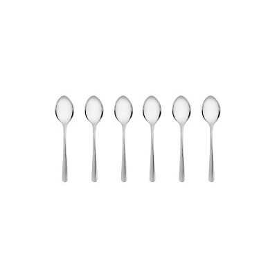Gerlach kaffesked glänsande musmatta, rostfritt stål, silver, 20 x 15 x 2,5 cm, 6 enheter Gerlach kaffesked glänsande musmatta, rostfritt stål, silver, 20 x 15 x 2,5 cm, 6 enheter