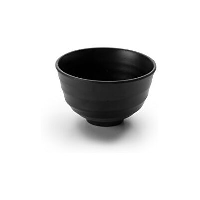 LACOR skål av melamin rund 7,5 cm, diameter 12 cm svart LACOR skål av melamin rund 7,5 cm, diameter 12 cm svart