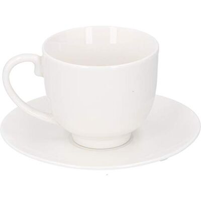 alpina Uppsättning espressokoppar med tefat, keramik, vit, 31 x 17,5 x 7 cm, 12 enheter alpina Uppsättning espressokoppar med tefat, keramik, vit, 31 x 17,5 x 7 cm, 12 enheter