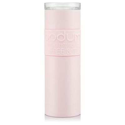 Bodum TRAVEL MUG vakuumresekopp, rostfritt stål, 0,6 l, 20 oz, rosa Bodum TRAVEL MUG vakuumresekopp, rostfritt stål, 0,6 l, 20 oz, rosa