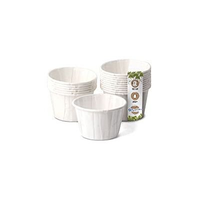 GREENBOX pappersmugg 60 ml vit I hållbar dippskål för såser & dips I vit kopp av vaxat papper I biologiskt nedbrytbar och plastfri I tillverkad av återvunna material I 250 stycken GREENBOX pappersmugg 60 ml vit I hållbar dippskål för såser & dips I vit kopp av vaxat papper I biologiskt nedbrytbar och plastfri I tillverkad av återvunna material I 250 stycken