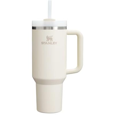 Stanley 1913 Quencher H2.0 Flowstate Tumbler 1.2L Cream 2.0 Kallt I 11 Timmar Iced I 48 Timmar Kopp Med Halm, Handtag Och Lock Diskmaskin Säker Resemugg För Kall Dryck Stanley 1913 Quencher H2.0 Flowstate Tumbler 1.2L Cream 2.0 Kallt I 11 Timmar Iced I 48 Timmar Kopp Med Halm, Handtag Och Lock Diskmaskin Säker Resemugg För Kall Dryck