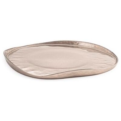 H&H set med 6 mush tallrikar i metalliskt glas taupe 28 cm H&H set med 6 mush tallrikar i metalliskt glas taupe 28 cm