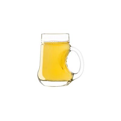 Stölzle Lausitz Mostkanna päronglas set 250 ml/uppsättning med 6 glas med handtag/glaskanna, lämpliga som lemonadburkar, bowleglas, isteglas, vinskorl glas och för fruktviner Stölzle Lausitz Mostkanna päronglas set 250 ml/uppsättning med 6 glas med handtag/glaskanna, lämpliga som lemonadburkar, bowleglas, isteglas, vinskorl glas och för fruktviner