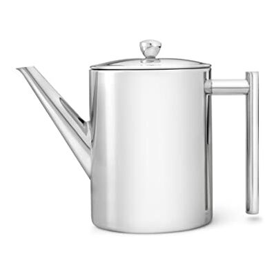 Bredemeijer tekanna minuet cylinder metall 1,2 liter, rostfritt stål, silver Bredemeijer tekanna minuet cylinder metall 1,2 liter, rostfritt stål, silver