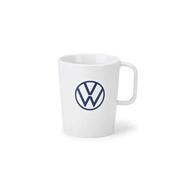 Volkswagen 000069601BQ kopp kopp kaffekopp porslin vit, med VW-logotyp Volkswagen 000069601BQ kopp kopp kaffekopp porslin vit, med VW-logotyp