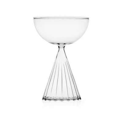 Ichendorf Milano Cup Champagne, Tutu Collection, 25 cl, Borosilikatglas, Handgjort Ichendorf Milano Cup Champagne, Tutu Collection, 25 cl, Borosilikatglas, Handgjort