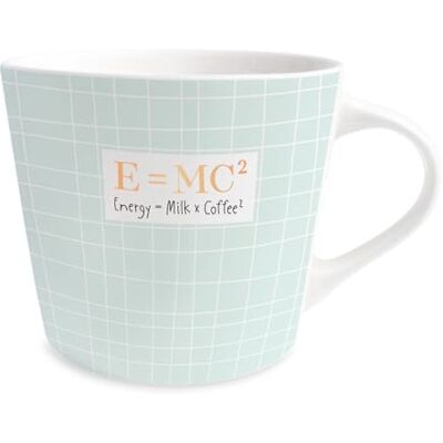 Grafik Werkstatt Grafik verkstad kaffekopp med äkta guld porslinskopp 420 ml E = MC² Grafik Werkstatt Grafik verkstad kaffekopp med äkta guld porslinskopp 420 ml E = MC²