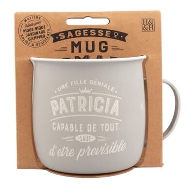 MUG NOMADE Mugg NOMADE – personlig Patricia te- och kaffemugg – present till män och kvinnor MUG NOMADE Mugg NOMADE – personlig Patricia te- och kaffemugg – present till män och kvinnor