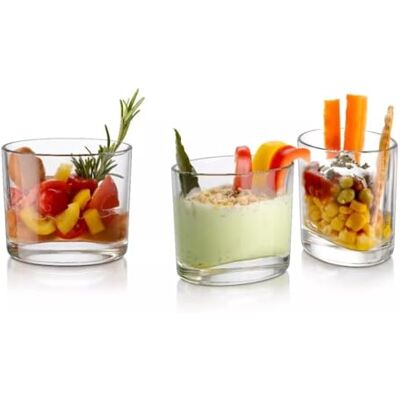 ARC INTERNATIONAL Durobor 537/21 Ellipse Amuse-Bouche mugg 200 ml, 6 glas, utan fyllningskant ARC INTERNATIONAL Durobor 537/21 Ellipse Amuse-Bouche mugg 200 ml, 6 glas, utan fyllningskant